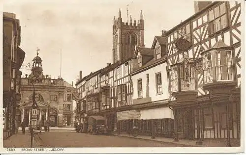 PC21958 Broad Street. Ludlow. Harvey Barton. 1955