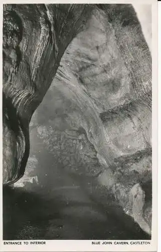 PC19565 Eingang zum Innenraum. Blue John Cavern. Castleton. RP