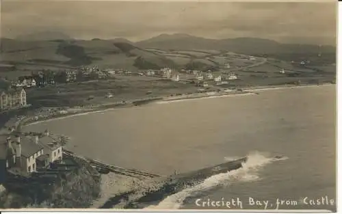 PC19649 Criccieth Bay von Castle