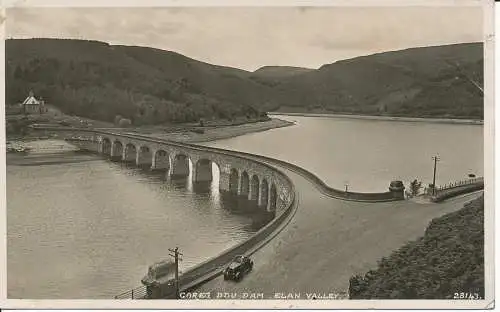 PC19640 Careg DDU-Damm. Elan Valley. Nr. 28143. RP