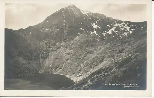 PC22706 Snowdon und Glaslyn. Abraham. Nr. 65. RP