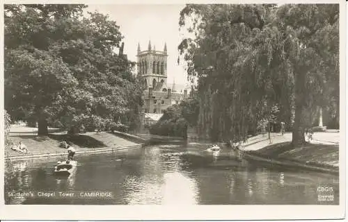 PC22609 St. Johns Chapel. Turm. Cambridge. Frith