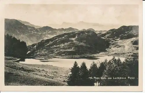 PC22305 Tarn Hows und Langdale Pikes. Nr. 176. RP