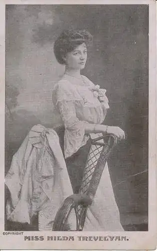 PC21929 Miss Hilda Trevelyan. G.D. und D.L. 1912