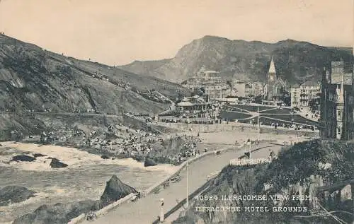 PC19715 Ilfracombe. Blick vom Ilfracombe Hotelgelände