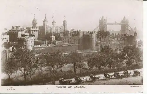 PC22792 Tower of London. J. Beagles und Co. Nr. 10. 1906