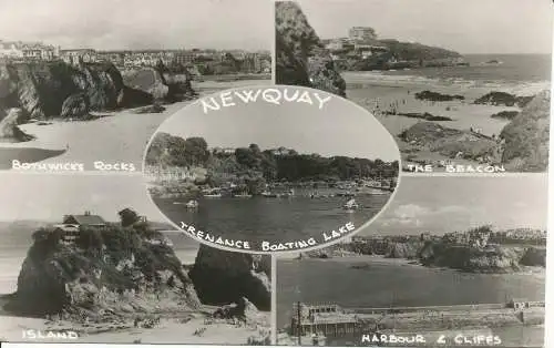 PC23196 Newquay. Multi-View. 1957