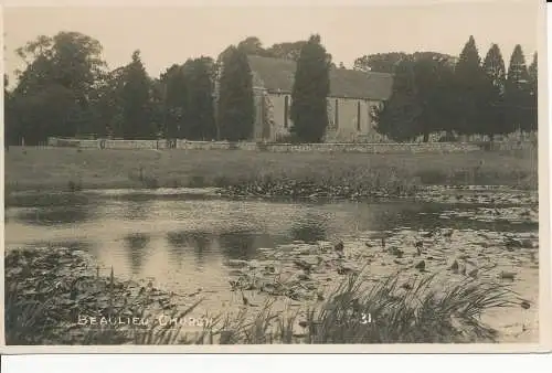 PC19333 Beaulieu Kirche