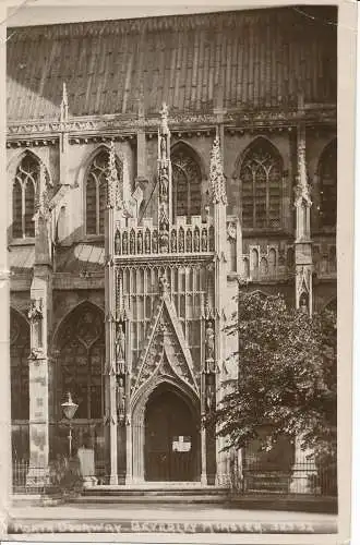 PC22862 Nordtür. Beverley Minster. Doncaster Rotophoto. 1921