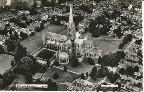 PC22316 Kathedrale von Salisbury. Nr. 6403. RP