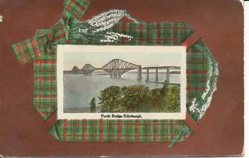 PC21960 Forth Bridge. Edinburgh. Art. 1908