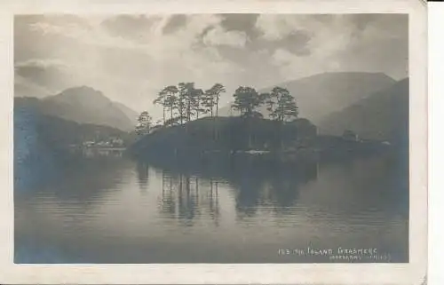 PC22679 The Island Grasmere. Abraham. Nr. 123. RP. 1921