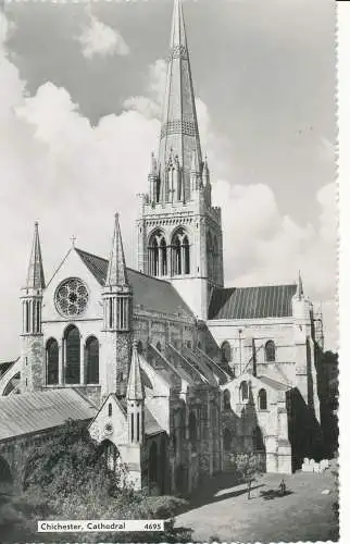 PC22522 Chichester-Kathedrale. St. Albans. Nr. 4695. RP. 1961