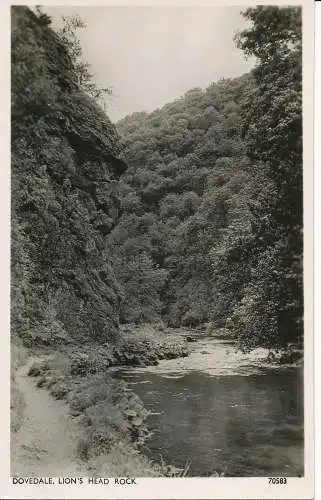 PC22512 Dovedale. Lions Head Rock. Photochrom. Nr. 70583