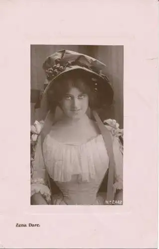 PC23198 Zena Dare. Davidson Bros. Nr. 2442. 1907