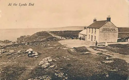 PC23079 Am Ende des Landes. Valentinstag. 1912