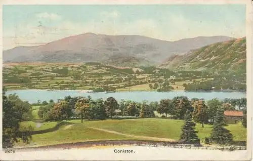 PC22941 Coniston. Nr. 20276. 1910