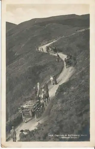 PC22494 Coaching Up Buttermere Hause. Abraham. Nr. 533. RP