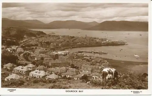 PC22763 Gourock Bay. W. Ralston. RP