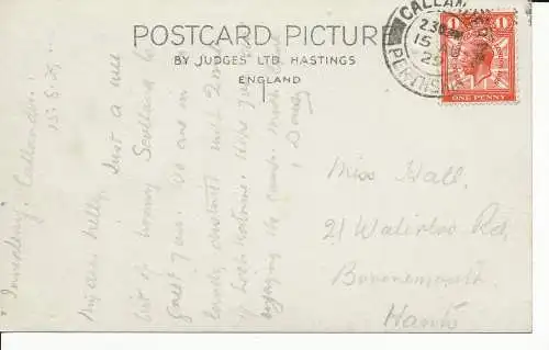 PC22683 The Trossachs. Wo sich der Weg verbindet. Judges Ltd. Nr. 11421. RP. 1929