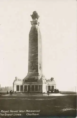 PC23152 Royal Navel War Memorial. Die großen Linien. Chatham