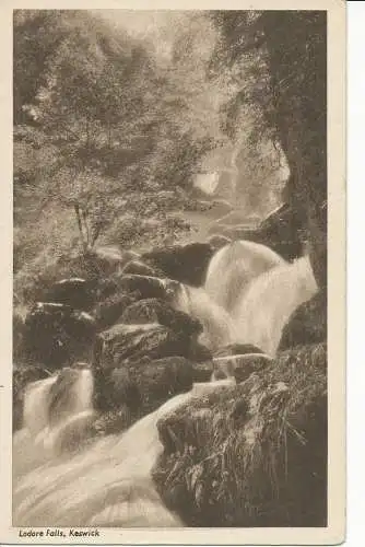 PC22943 Lodore Falls. Keswick. Mayson Keswick. 1937