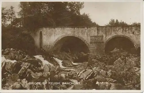 PC22819 Brücke der Angst. Bankory. Nr. 10. RP