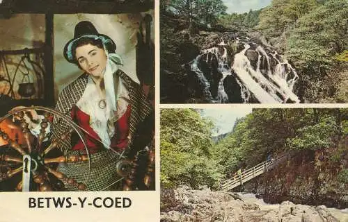 PC47711 Betws Y Coed. Multi-View. Nr. SPS24227. 1968