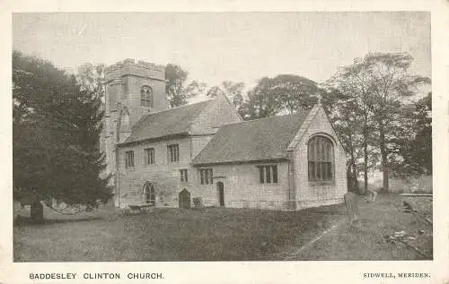 PC47631 Baddesley Clinton Church. Sidwell