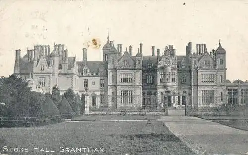 PC48271 Stoke Hall. Grantham. 1912