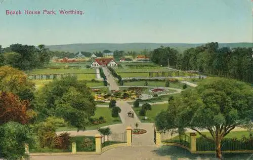 PC47987 Beach House Park. Worthing. 1931