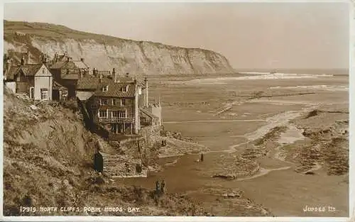 PC48182 North Cliffs. Robin Hoods Bay. Judges Ltd. Nr. 17919. 1959