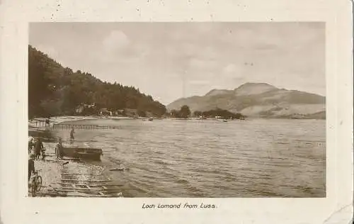 PC48039 Loch Lomond aus Luss. RP