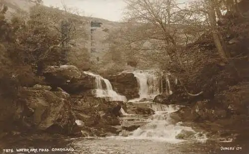 PC48183 Wasserarchenfoss. Goathland. Judges Ltd. Nr. 7876. 1953