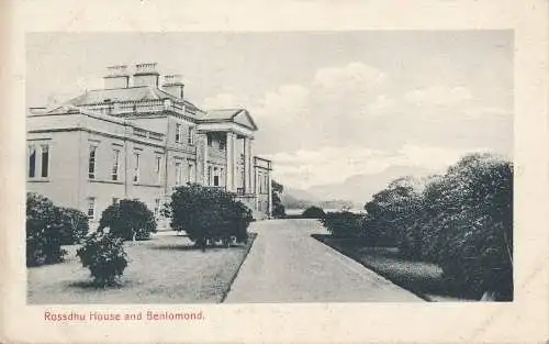 PC48328 Rossdhu House und Benlomond