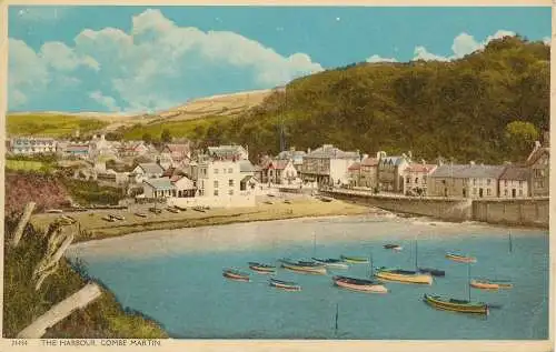 PC48010 Der Hafen. Combe Martin. Nr. 24454