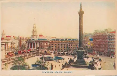 PC48502 Trafalgar Square. London