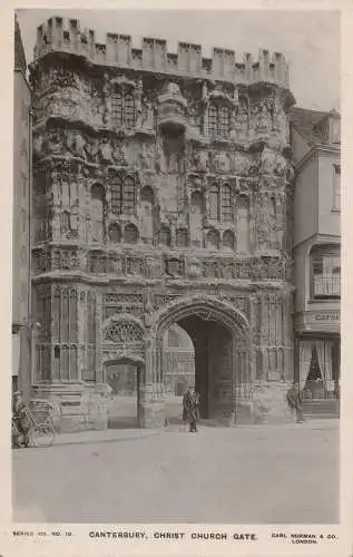 PC48185 Canterbury. Christ Church Tor. Carl Norman und Co. 1910