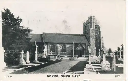 PC48250 Die Pfarrkirche. Bushey. Frith. 1969