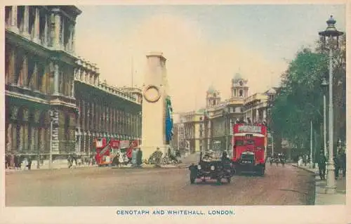 PC48498 Cenotaph und Whitehall. London