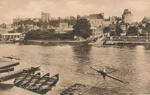 PC47680 Windsor Castle vom Fluss. Frith. Nr. 81686