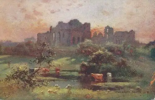 PC63501 Kenilworth Castle. Tuck. Öle. Nr. 7860