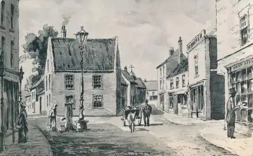 PC65171 Der Marktplatz. Grimsby 1840