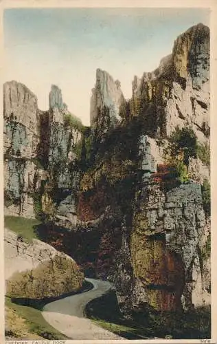 PC65231 Cheddar Castle Rock. Photochrom. Nr. 7608