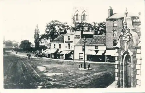 PC65132 alter Marktplatz und Maisaustausch. Grimsby