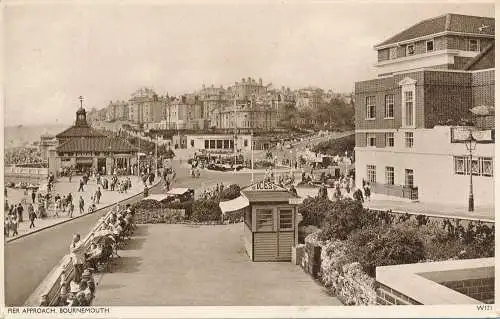 PC65212 Pier-Ansatz. Bournemouth. Wade. Sunny South. Nr. W123