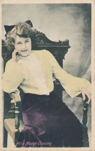 PC63434 Miss Madge Lessing. 1905