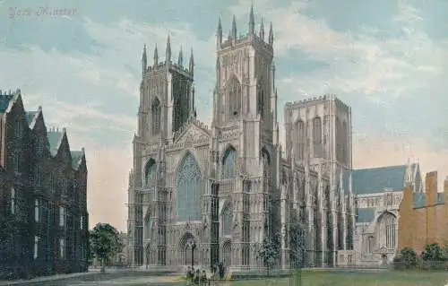 PC65417 York Minster. Valentinstag