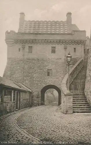 PC64681 Argyle Tower. Edinburgh Castle. Knox