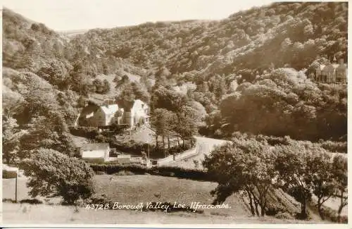 PC65636 Borough Valley. Lee. Ilfracombe. Sweetman. Nr. 4372B. RP